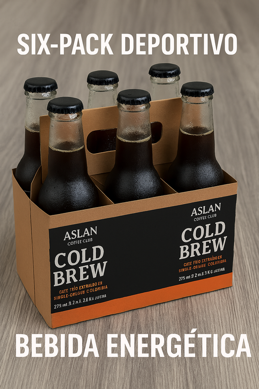 Six Pack de Cold Brew - 207 ML