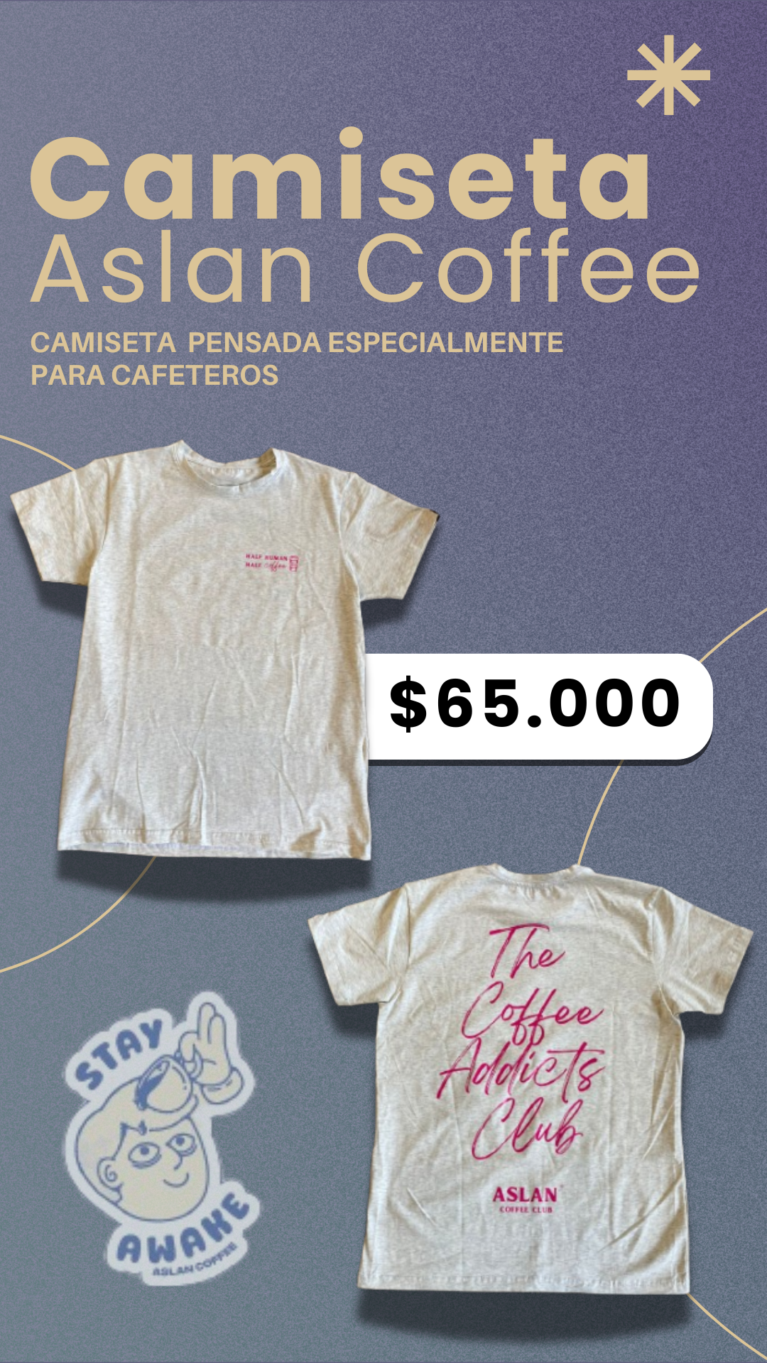 Camiseta Coffee Addict