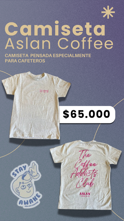 Camiseta Coffee Addict