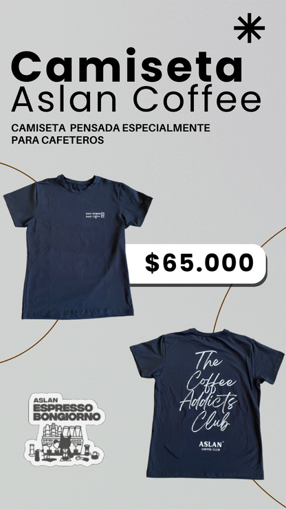 Camiseta Coffee Addict